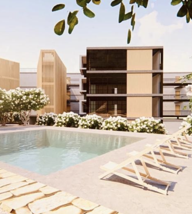 resa estates 2022  Ibiza  apartment sale santa eulalia 2021 building and pool 2.png